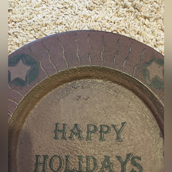 Holiday decor plate - Picture 3 of 3